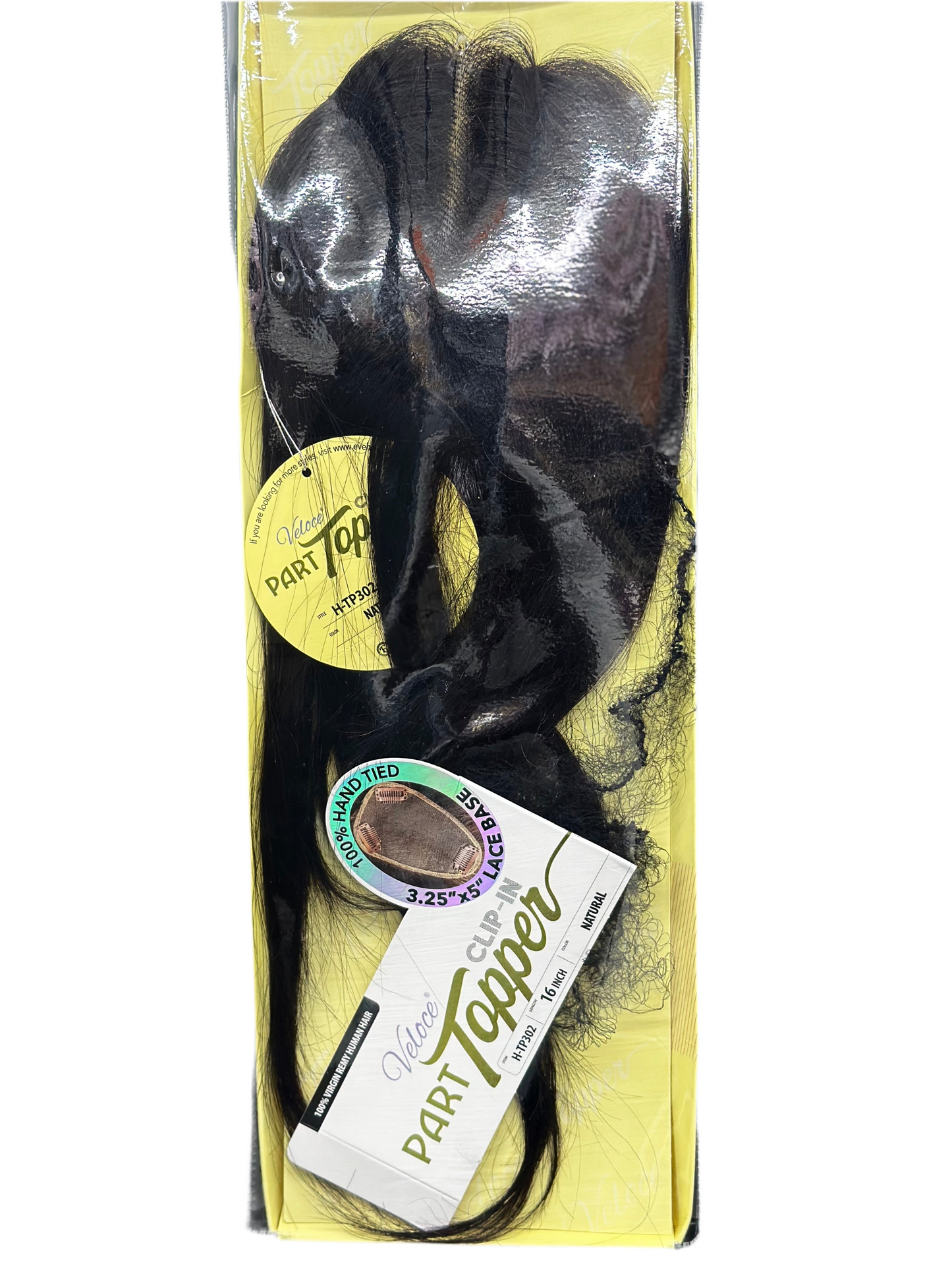 Veloce Part Topper Clip-in 16 inch