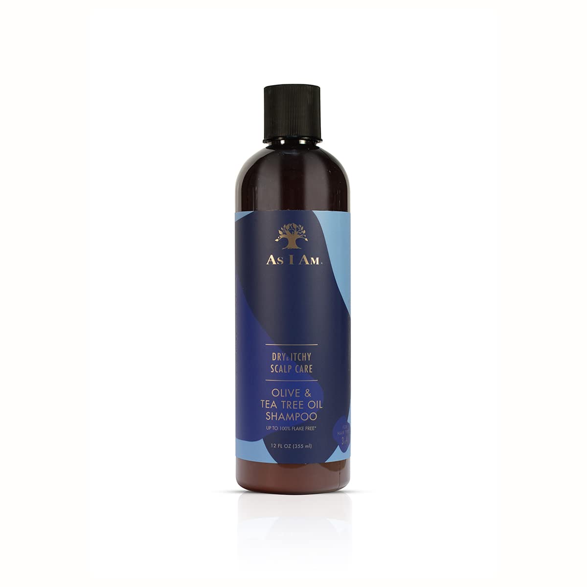 As I Am Olive & Tea Tree Oil / Dandruff Shampoo - 12 fl oz