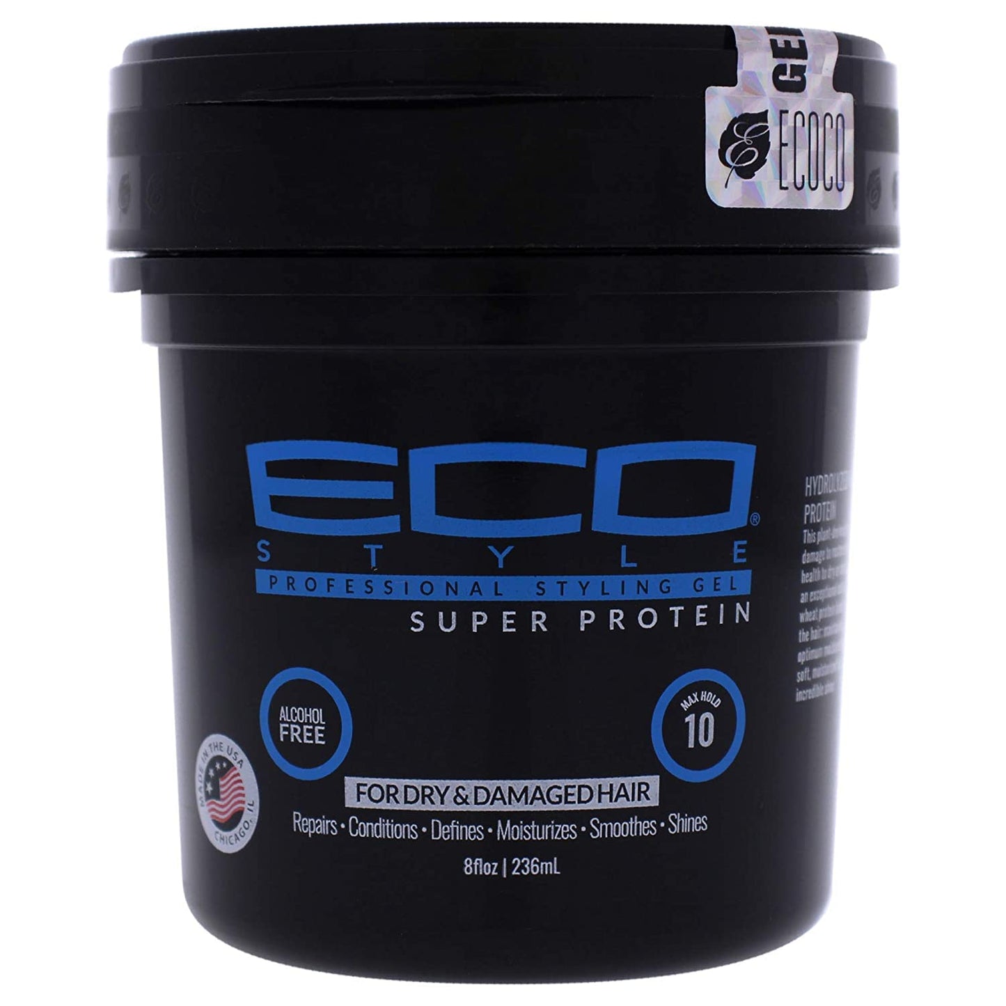 Eco Style Professional Styling Gel Super Protein - 8 fl oz