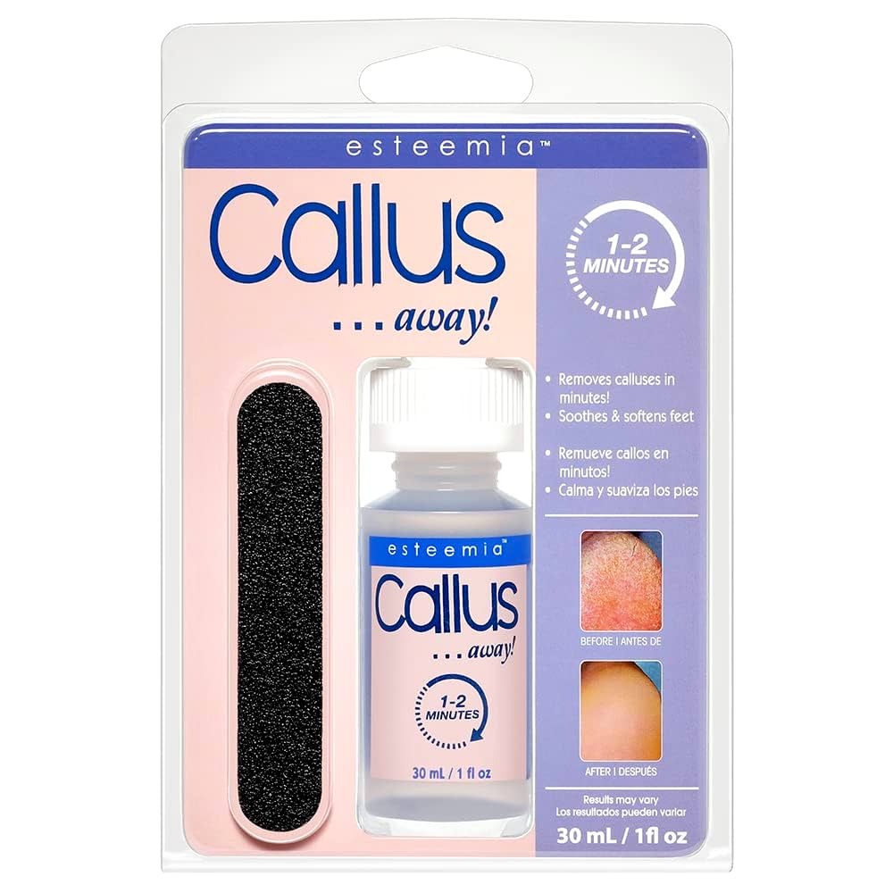 Esteemia Callus Remover Gel with Free Foot File