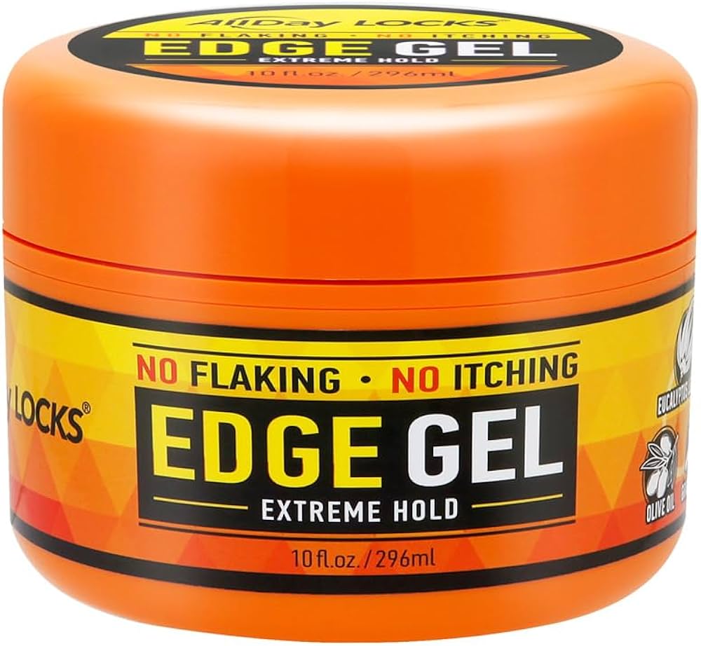 All Day Locks Edge Gel Extreme Hold - 10 fl oz