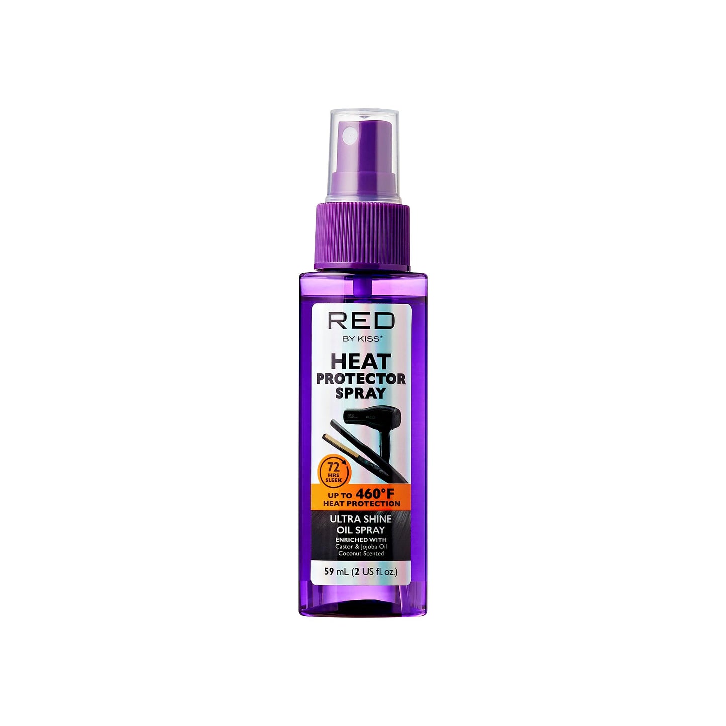 Red By Kiss Heat Protector Spray - 2 fl oz