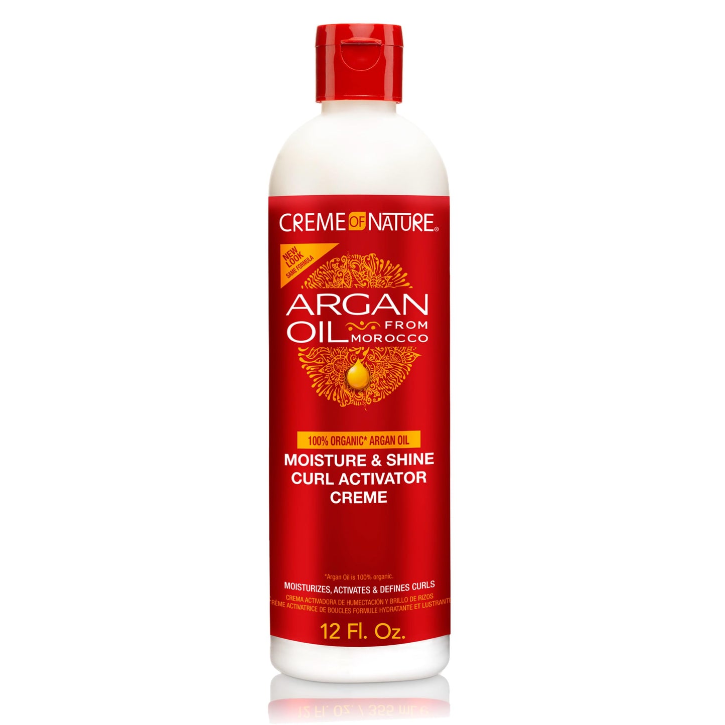Creme Of Nature Argan Oil Moisture & Shine Curl Activator Creme - 12 fl oz