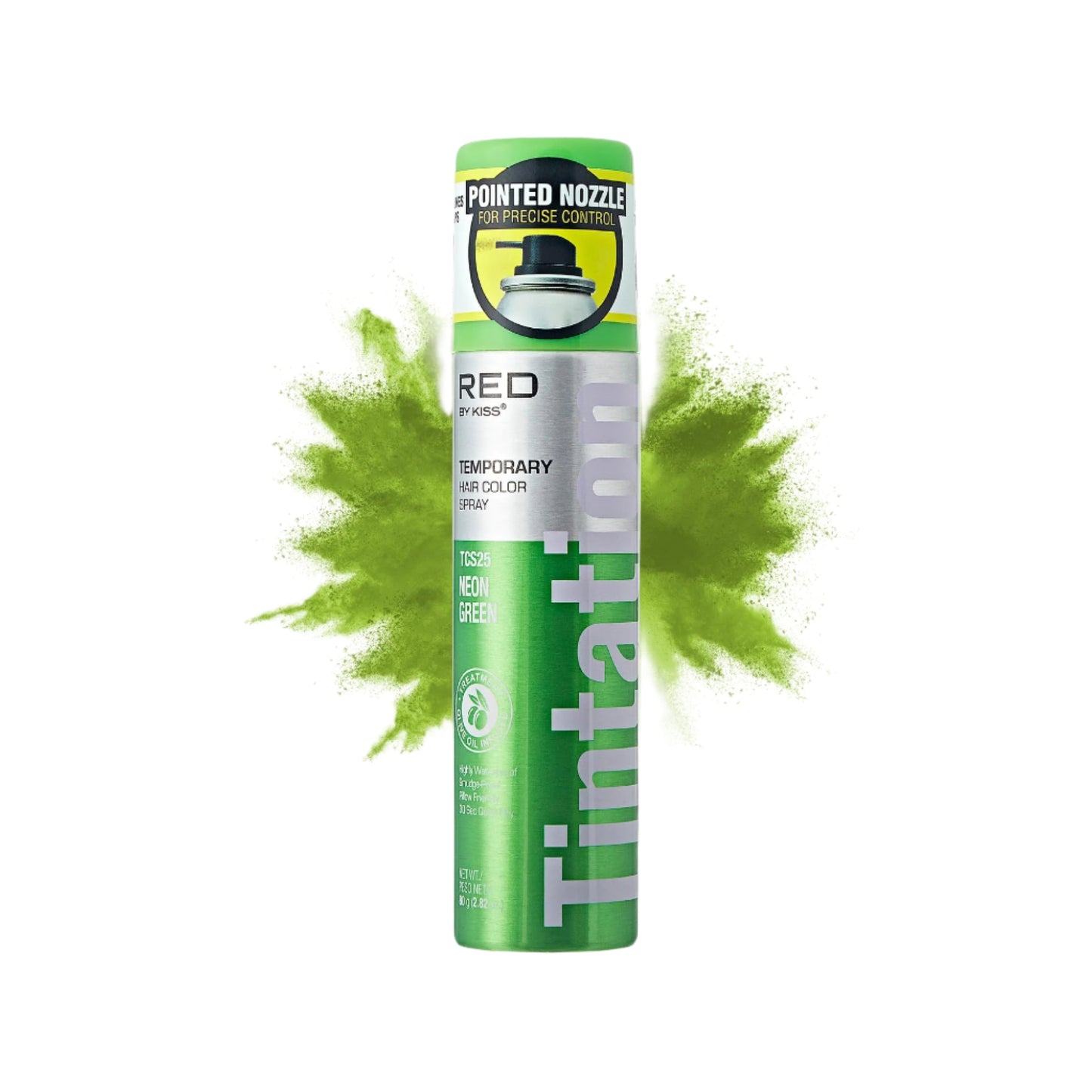 Red By Kiss Neon Green Tintation - 2.82 oz