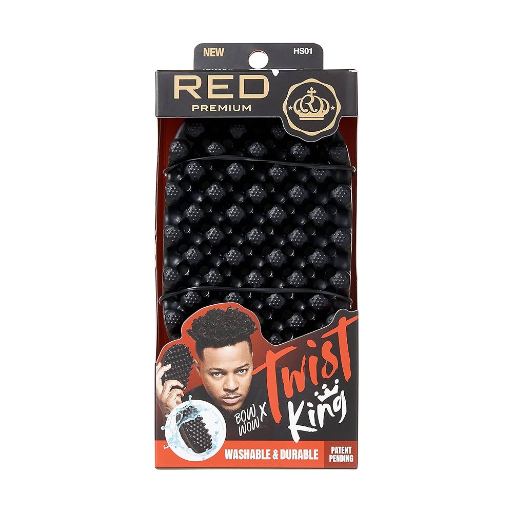 Red Premium Bow Wow X Twist King Sponge - Black