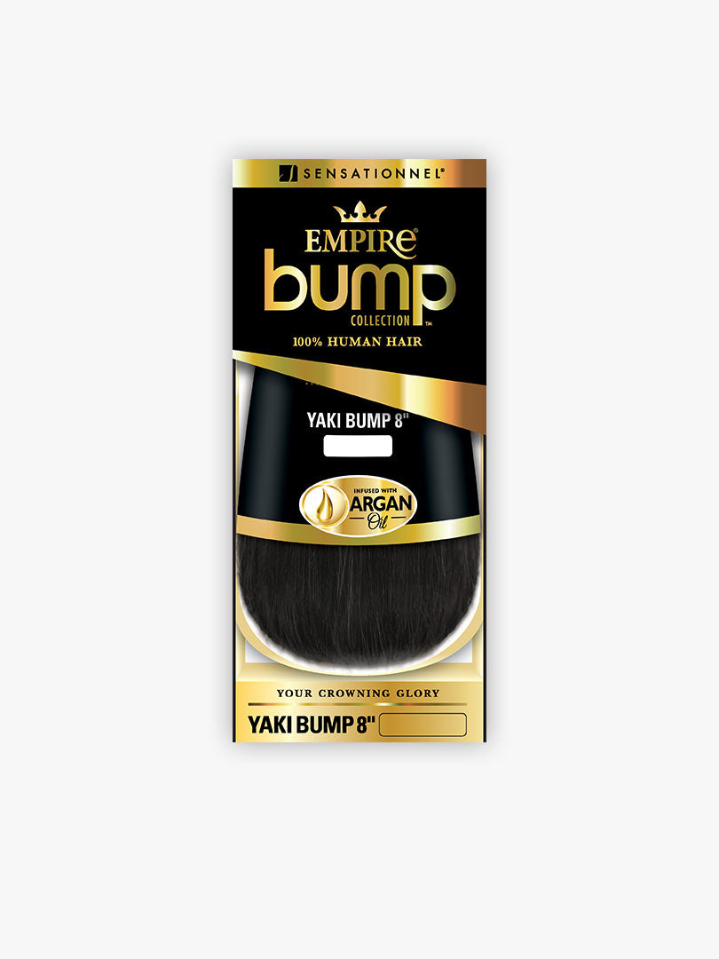 Sensationnel EMPIRE human hair BUMP YAKI 8" Color 1b