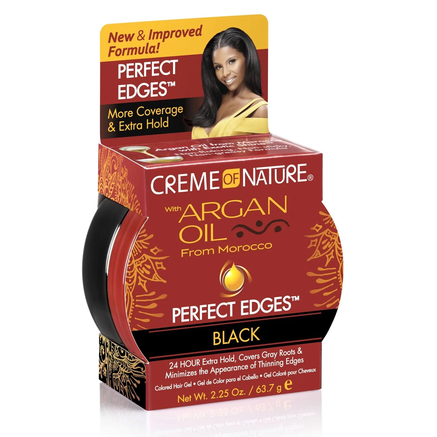 Creme of nature Perfect Edges (black) - 2.25 oz