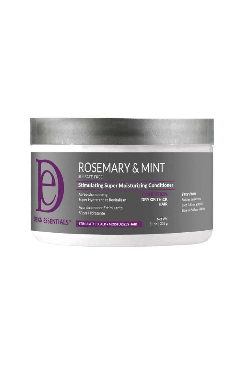 Design Essentials Rosemary & Mint Stimulating Super Moisturizing Conditioner - 11 oz