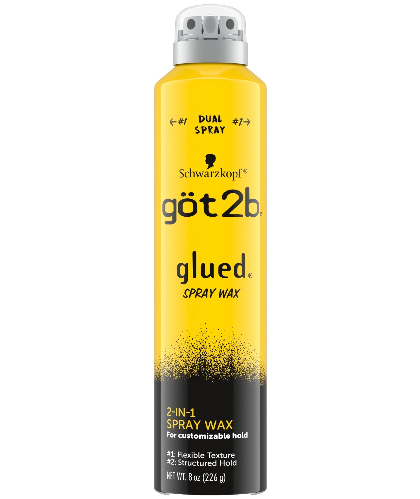 Schwarzkopf Got 2B Dual Spray Spray Wax 2 in 1 - 8 oz