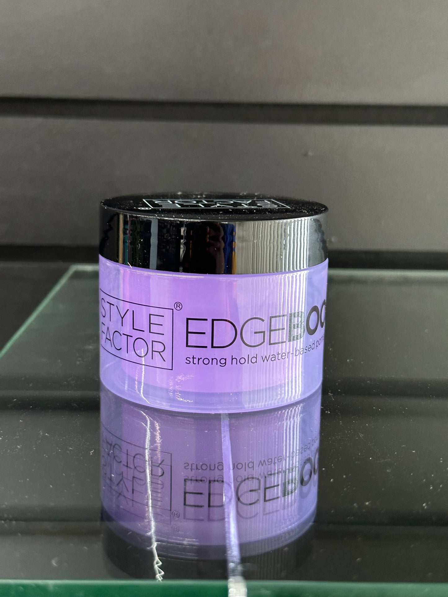 Style Factor Edge Booster Strong Hold Water - Based Pomade | Grape Scent