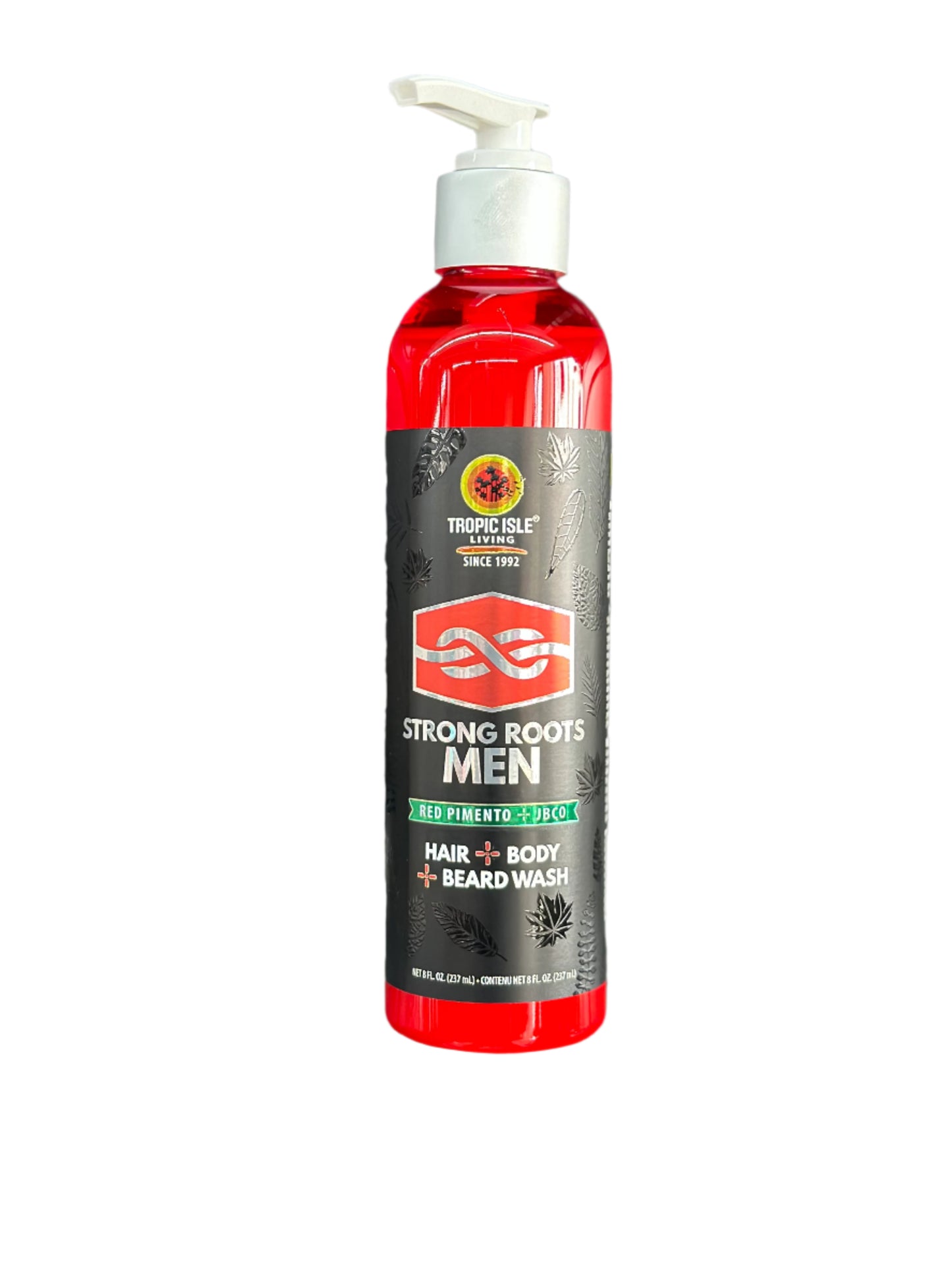 Strong Roots Men Red Pimento + JBCO Hair + Body + Beard Wash