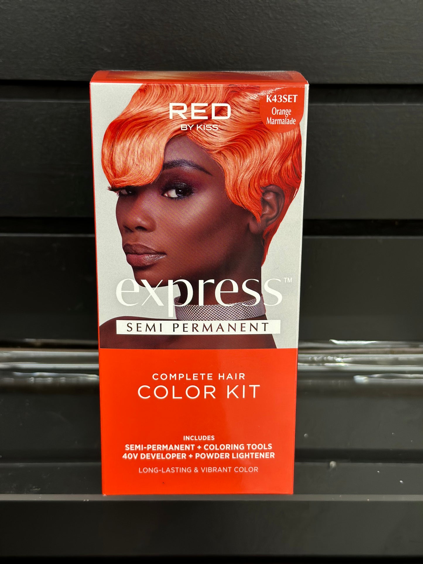 Red By Kiss (Orange Marmalade) Semi Permanent Color Kit