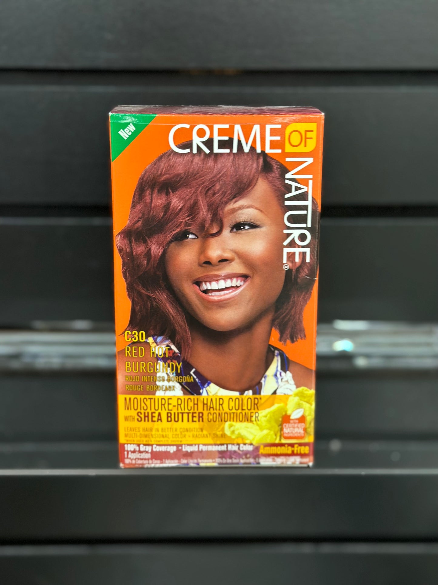 Creme Of Nature C30 Red Hot Burgundy