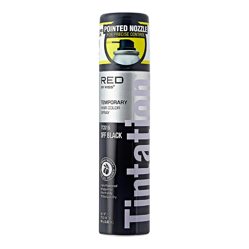 Red By Kiss OFF Black Tintation - 2.82 oz