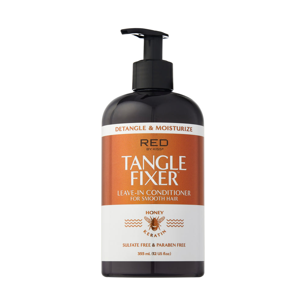 Red By Kiss Tangle Fixer Leave in Conditioner for smooth hair - 12 fl oz