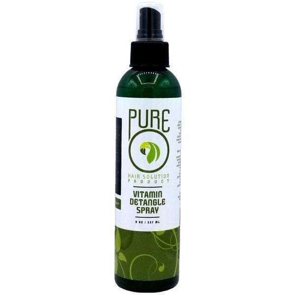 Pure Hair Solution Product Vitamin Detangle Spray