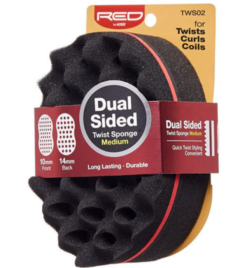 Red By Kiss Dual Sided Twist Sponge Medium