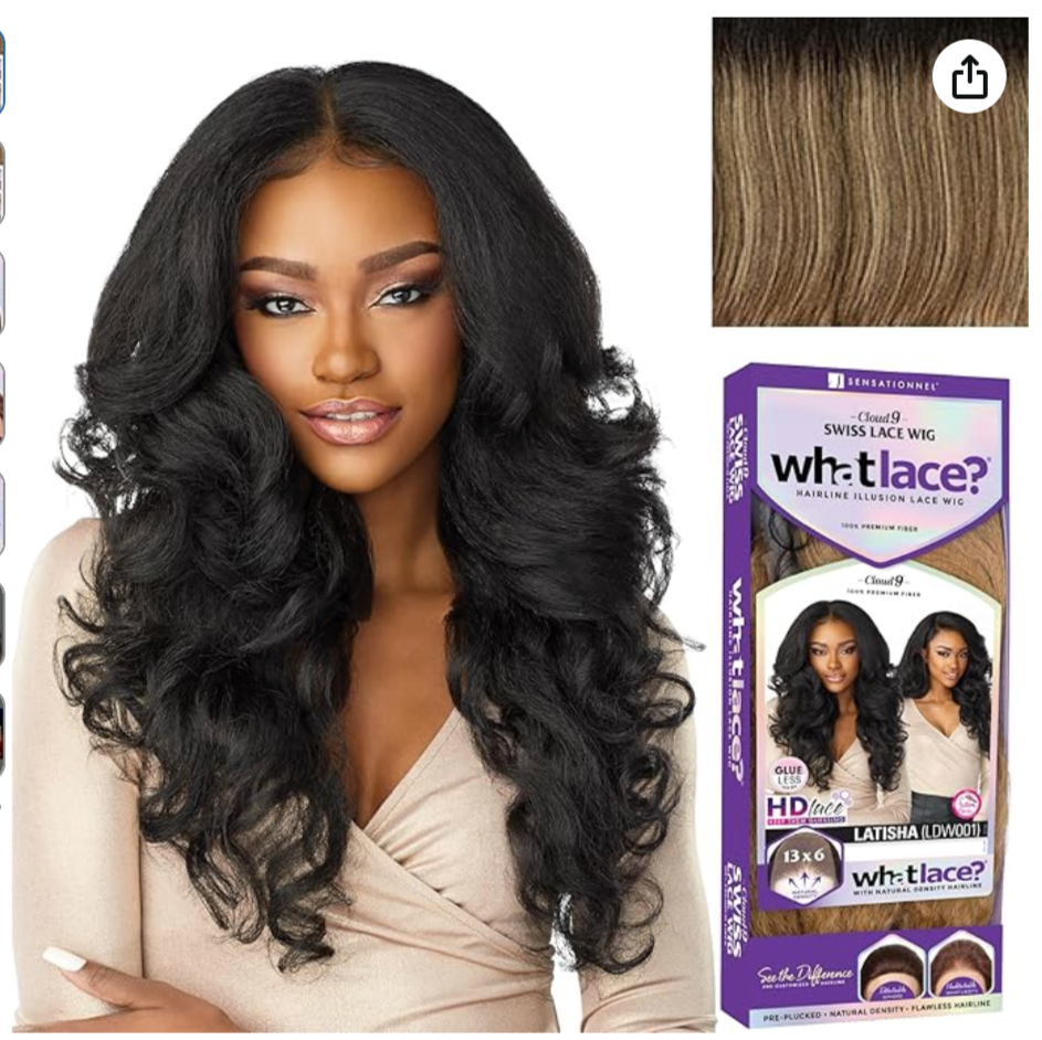 Sensationnel What Lace? Glue-Less Lace Wig {Latisha}