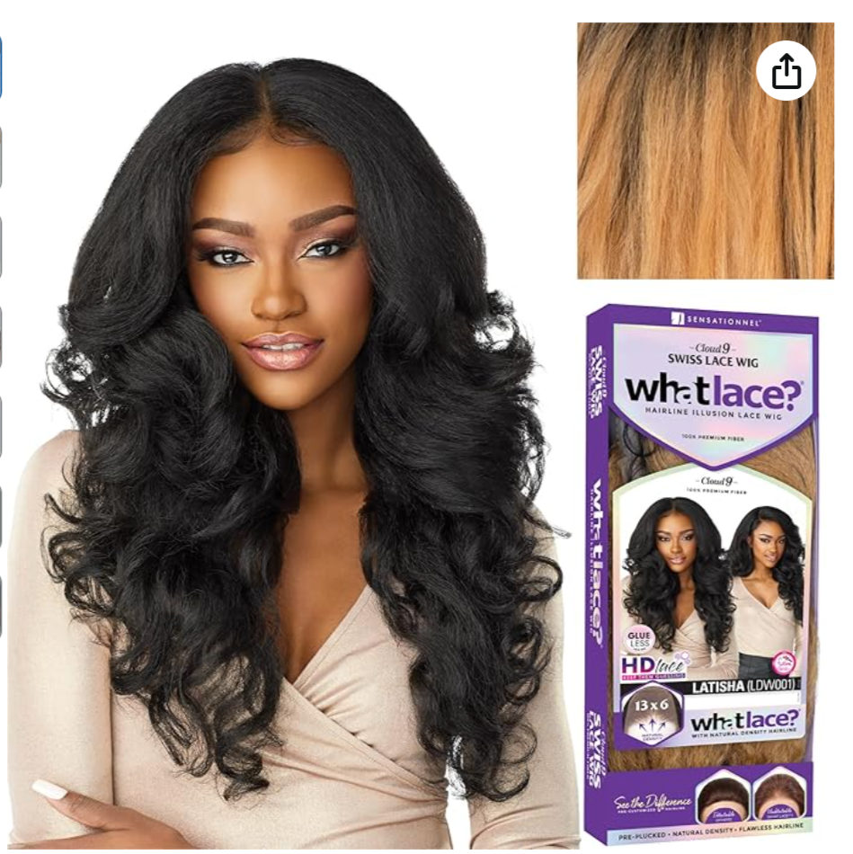 Sensationnel What Lace? Glue-Less Lace Wig {Latisha}