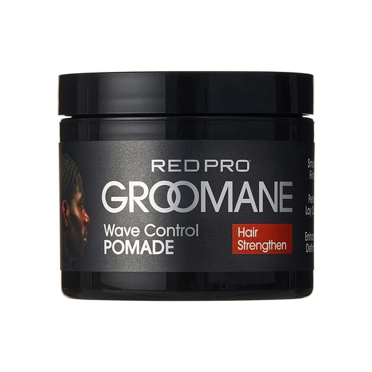 Red Pro Groomane Wave control pomade  - 3 oz {Hair Strengthen}