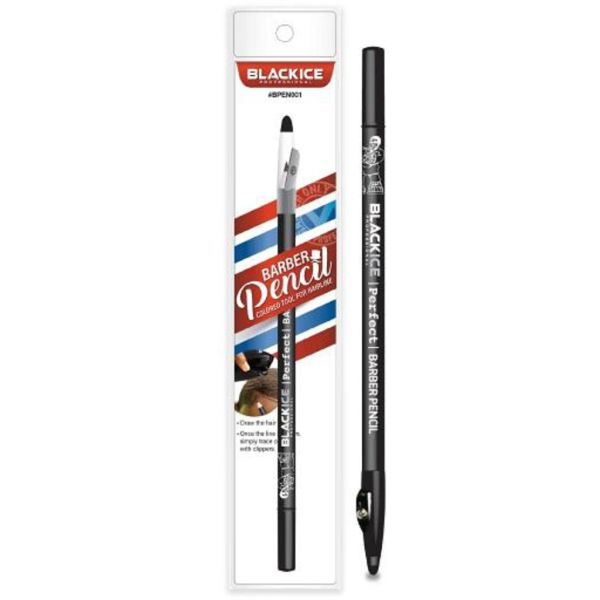 Black Ice Professional Barber Pencil (Black)