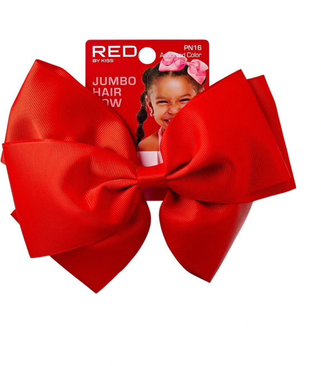 Red By Kiss Jumbo Hair Bow - Red