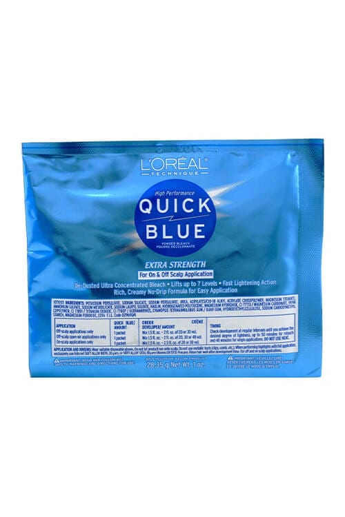 L’oreal Quick Blue extra strength powder bleach - 1 oz