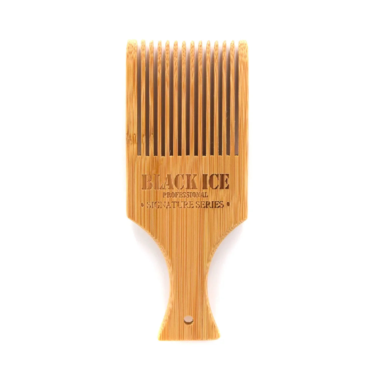 Black Ice Professional Volumizing natural Bamboo Hair Styling Pick Comb