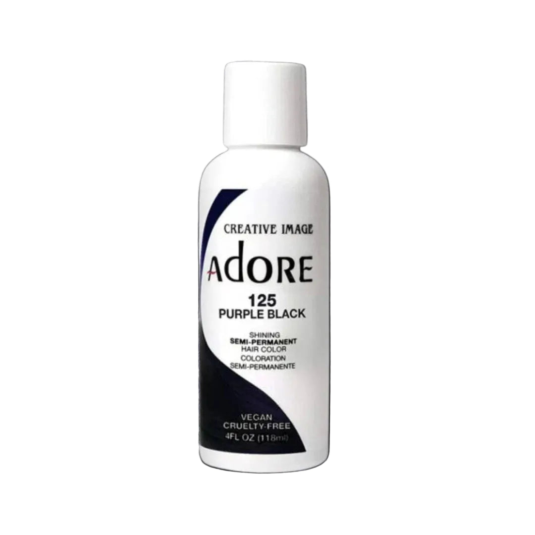 Adore Semi Permanent Hair Color - Purple Black
