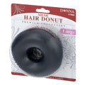 DONNA Mesh Hair Donut (Large) (Black)