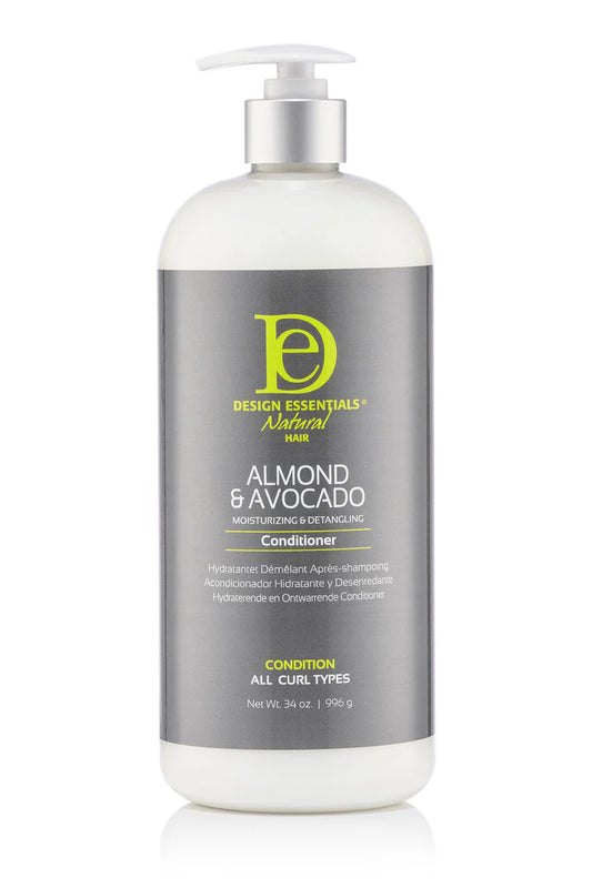 Design Essentials Natural Hair Almond & Avocado Conditioner - 34 oz
