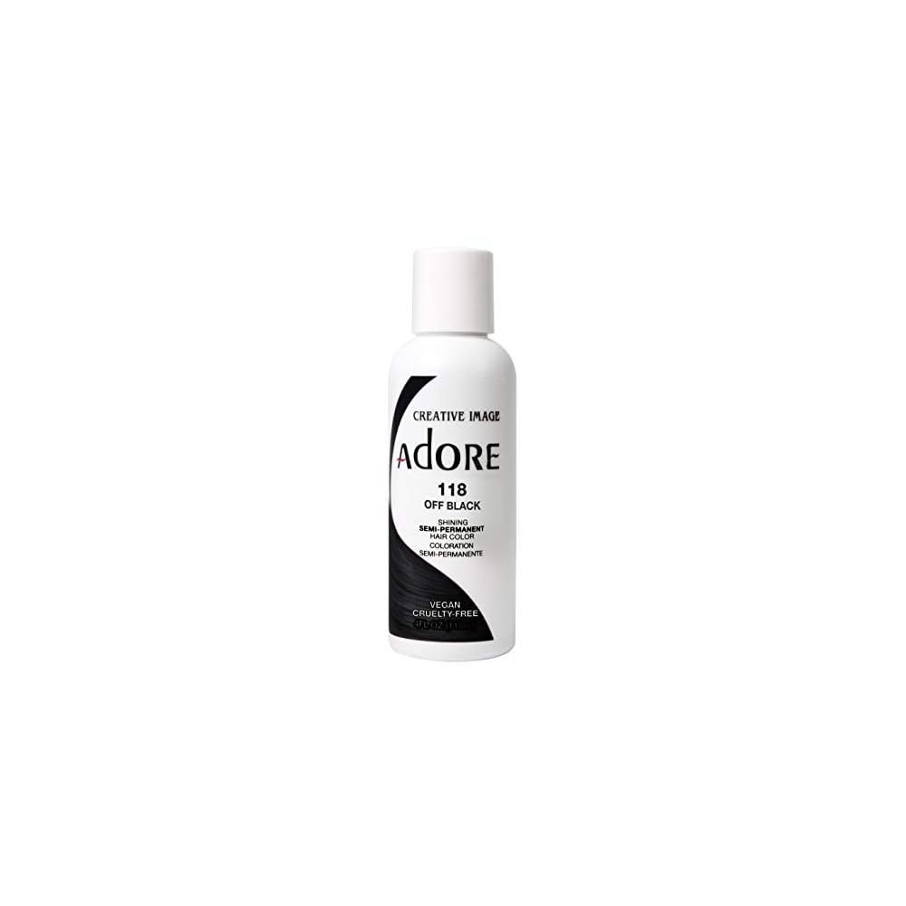 Adore Semi Permanent Hair Color - Off Black