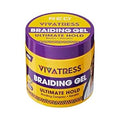 Red Viva-tress Braiding Gel Ultimate Hold Biotin + Keratin - 6 oz