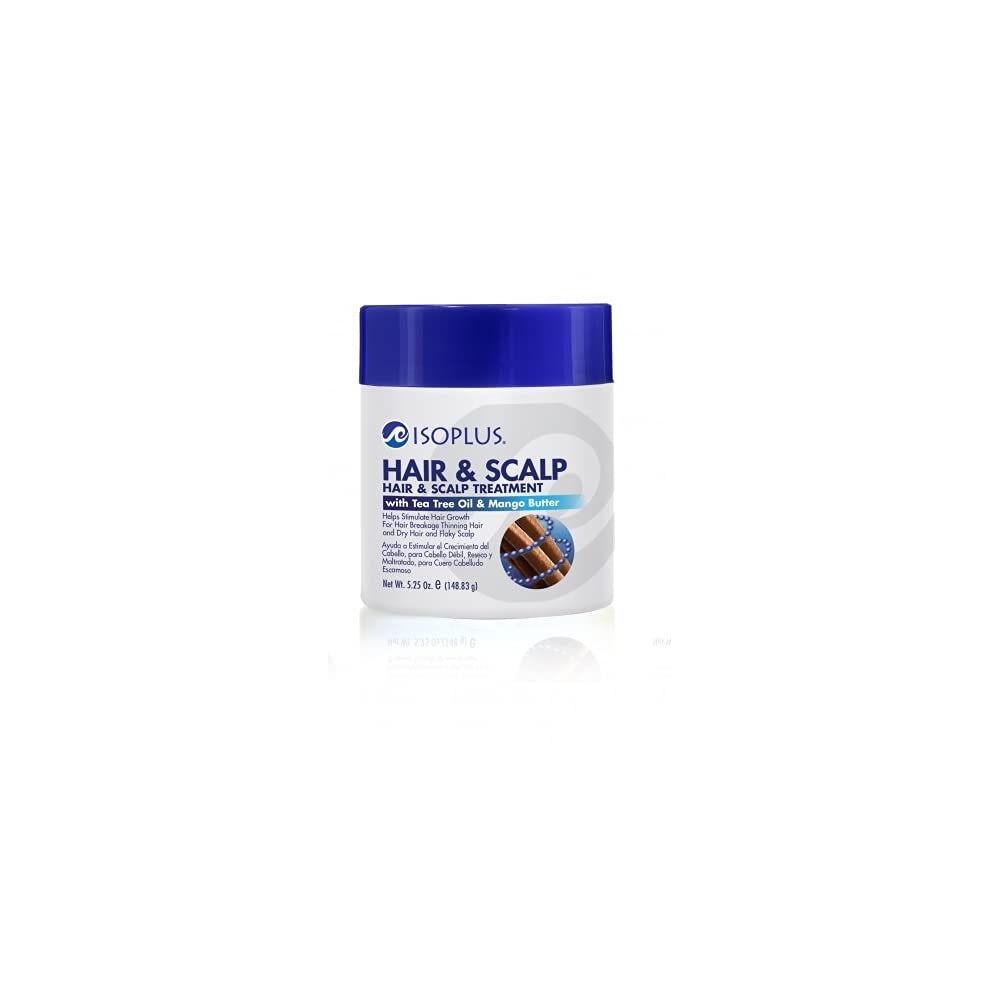 Isoplus Hair & Scalp treatment with tea tree oil & mango butter - 5.25 oz