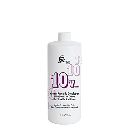 Super Star 10 volume Cream Peroxide Developer - 16 fl oz