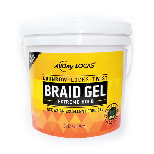 All Day Locks Braid Gel Extreme Hold - 64 fl oz