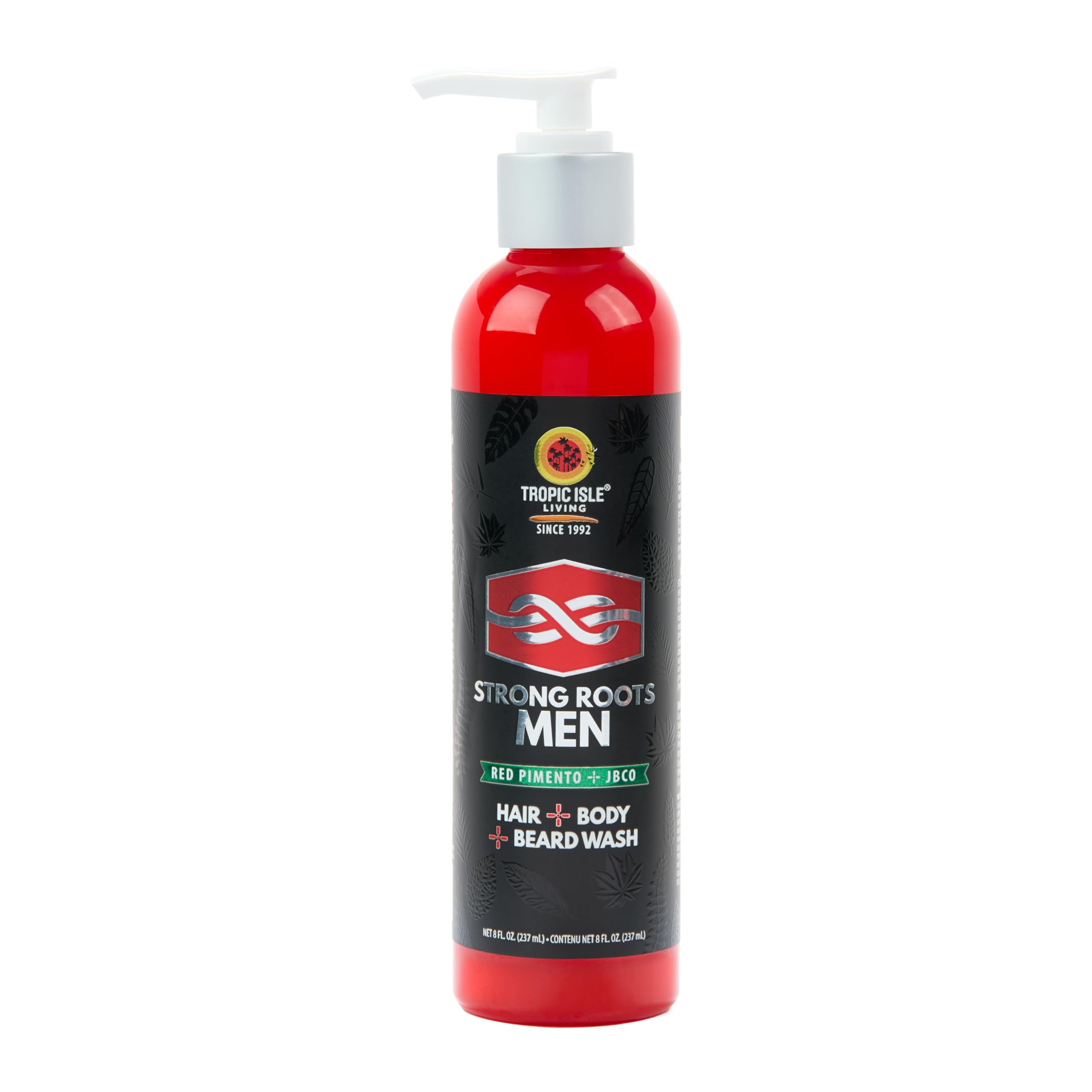 Tropical Isle Living Strong Roots Men Hair + Body + Beard Wash
