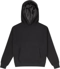 Arria By Kiss Satin Lined Hoodie - Black