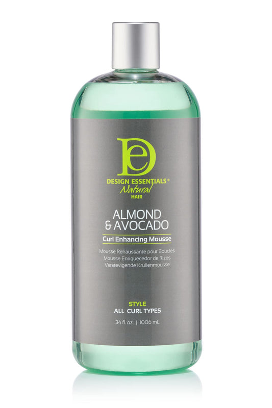 Design Essentials Almond & Avocado Curl Enhancing Mousse - 34 fl oz