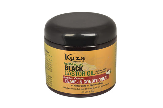 Kuza Jamaican Black Castor Oil Repair Cream Leave-in Conditioner - 16 fl oz