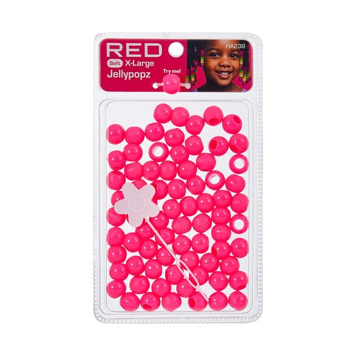 Red Soft X-Large Jellypopz (pink) - HA238