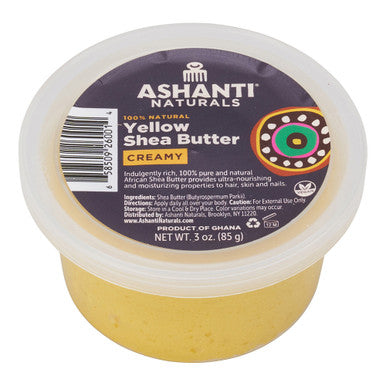 Ashanti Yellow Shea Butter (Creamy) - 3 oz
