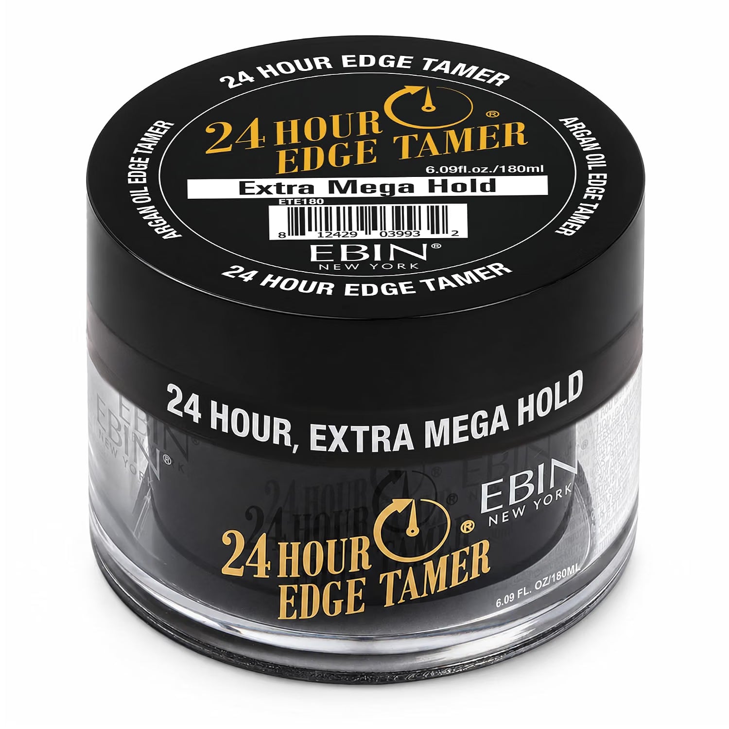 Ebin 24 Hour Edge Tamer Extra Mega Hold - 6.09 Fl oz