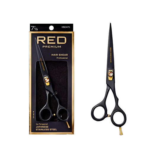 Red Premium Hair Shear - 7"1/2