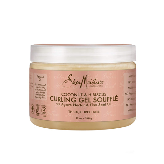 Shea Moisture Coconut & Hibiscus Curling Gel Souffle - 12 oz