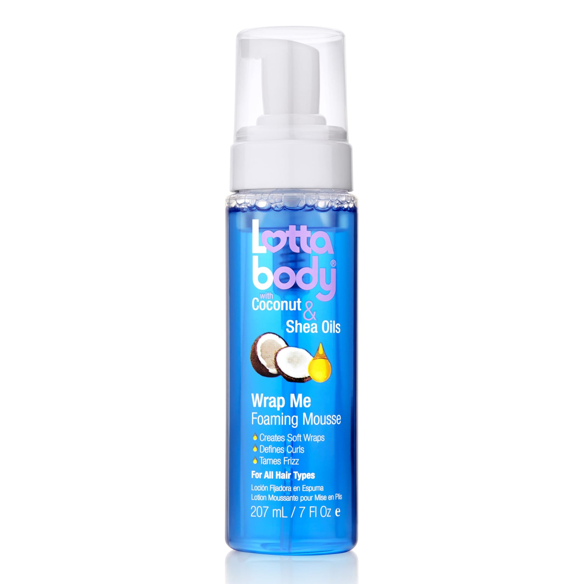 Lotta Body With Coconut & Shea Oils Wrap Me Foaming Mousse - 7 fl oz