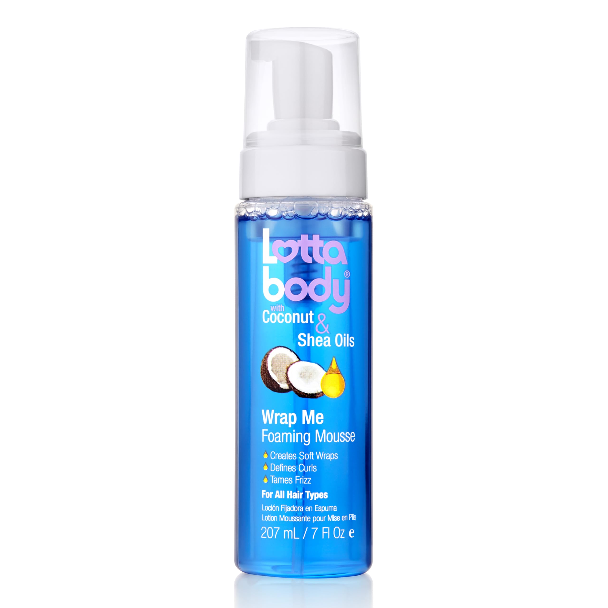 Lotta Body With Coconut & Shea Oils Wrap Me Foaming Mousse - 7 fl oz
