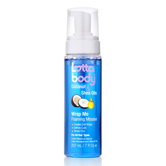 Lotta Body With Coconut & Shea Oils Wrap Me Foaming Mousse - 7 fl oz
