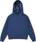 Arria By Kiss Satin Lined Hoodie - Navy