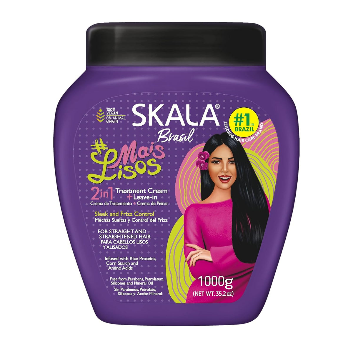 Skala Brasil 2 in 1 Treatment cream + Leave in